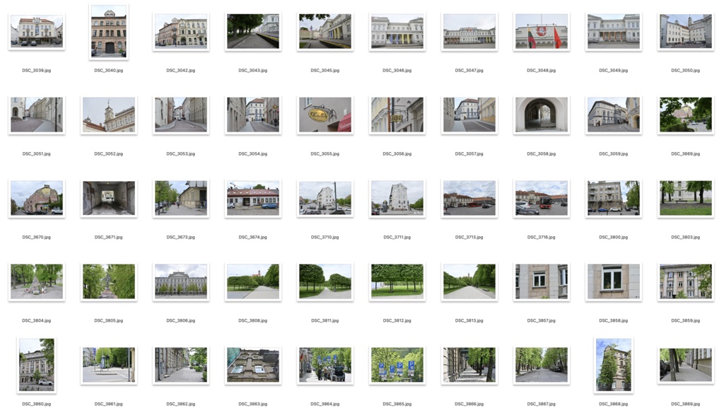 【背景資料画像】世界遺産ビリニュスの街並み:バルト3国リトアニア【BOOTH版限定】