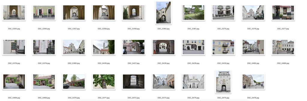 【背景資料画像】世界遺産ビリニュスの街並み:バルト3国リトアニア【BOOTH版限定】