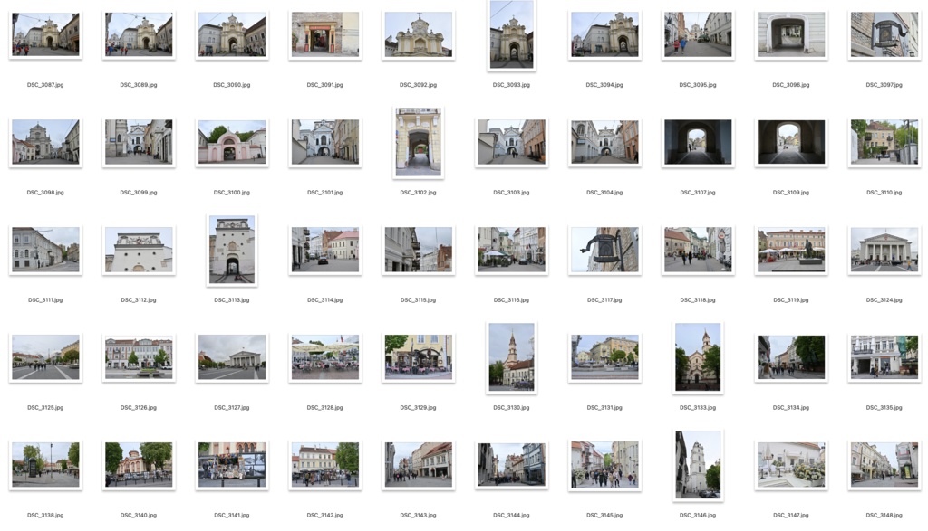 【背景資料画像】世界遺産ビリニュスの街並み:バルト3国リトアニア【BOOTH版限定】