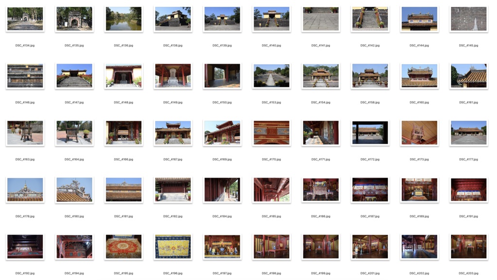 【背景資料画像】宮殿・城2ベトナム編:世界遺産フエ王宮など
