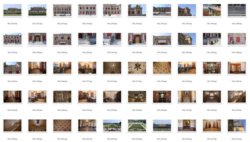 【背景資料画像】宮殿・城2ベトナム編:世界遺産フエ王宮など
