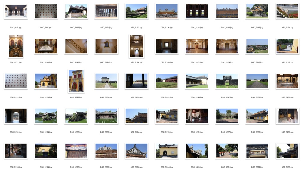 【背景資料画像】宮殿・城2ベトナム編:世界遺産フエ王宮など