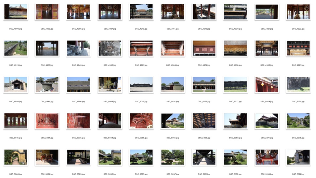 【背景資料画像】宮殿・城2ベトナム編:世界遺産フエ王宮など