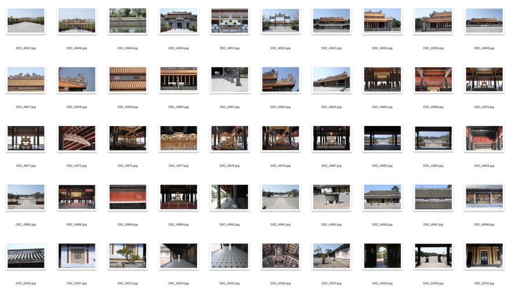 【背景資料画像】宮殿・城2ベトナム編:世界遺産フエ王宮など
