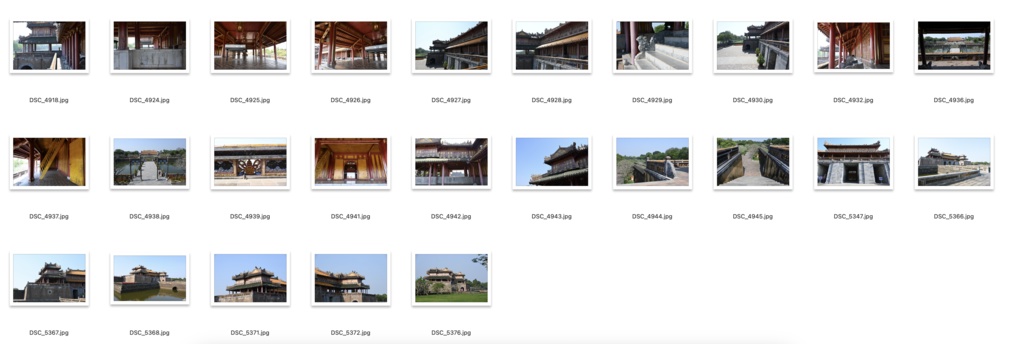 【背景資料画像】宮殿・城2ベトナム編:世界遺産フエ王宮など