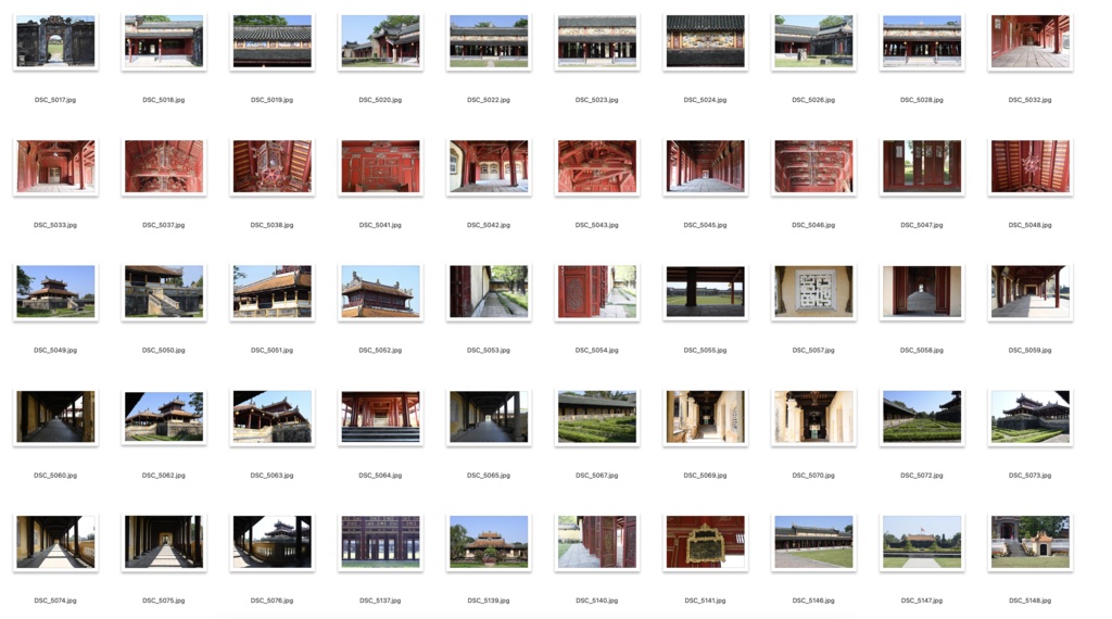 【背景資料画像】宮殿・城2ベトナム編:世界遺産フエ王宮など