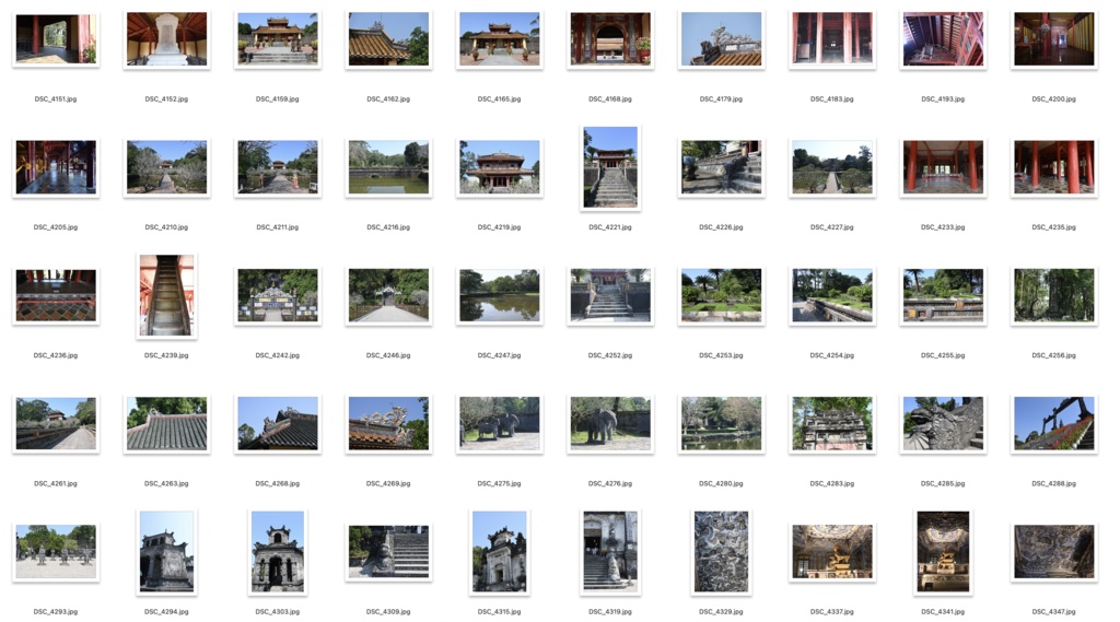 【背景資料画像】宮殿・城2ベトナム編:世界遺産フエ王宮など