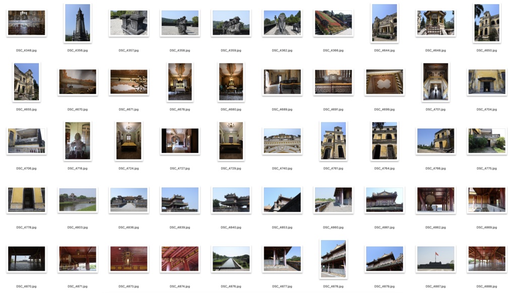 【背景資料画像】宮殿・城2ベトナム編:世界遺産フエ王宮など