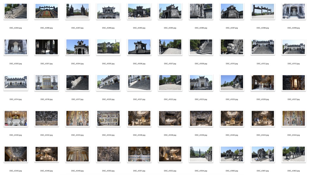 【背景資料画像】宮殿・城2ベトナム編:世界遺産フエ王宮など