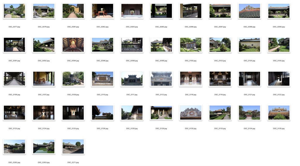 【背景資料画像】宮殿・城2ベトナム編:世界遺産フエ王宮など