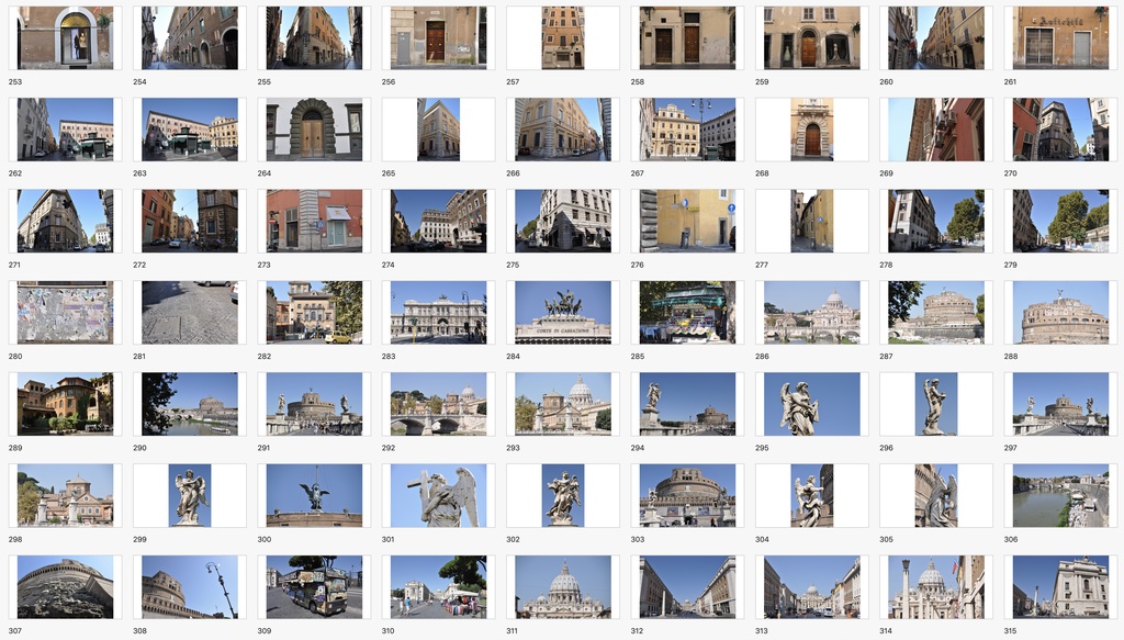 【背景資料画像】イタリア・ローマの街並み