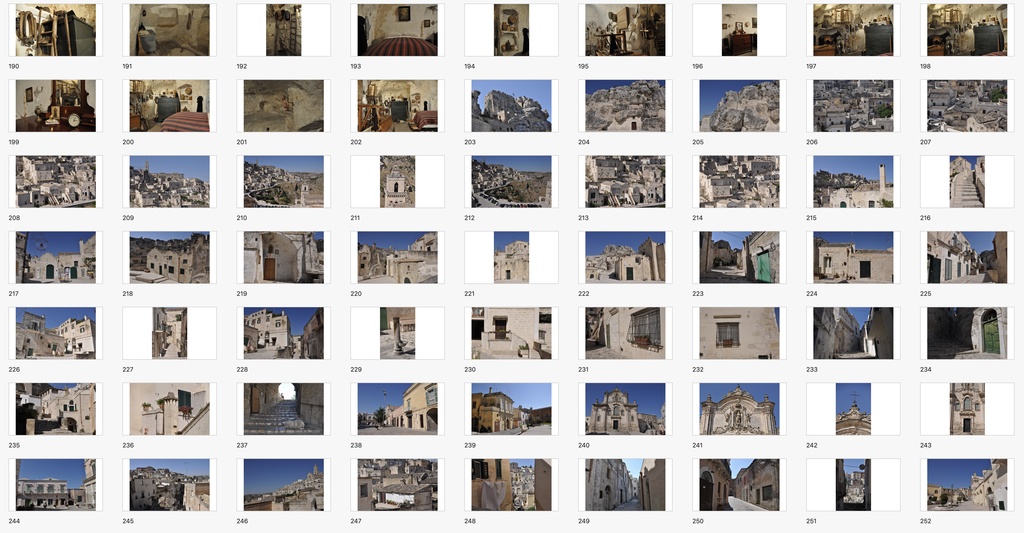 【背景資料画像】南イタリア・世界遺産マテーラ&アルベロベッロ+バーリの街並み