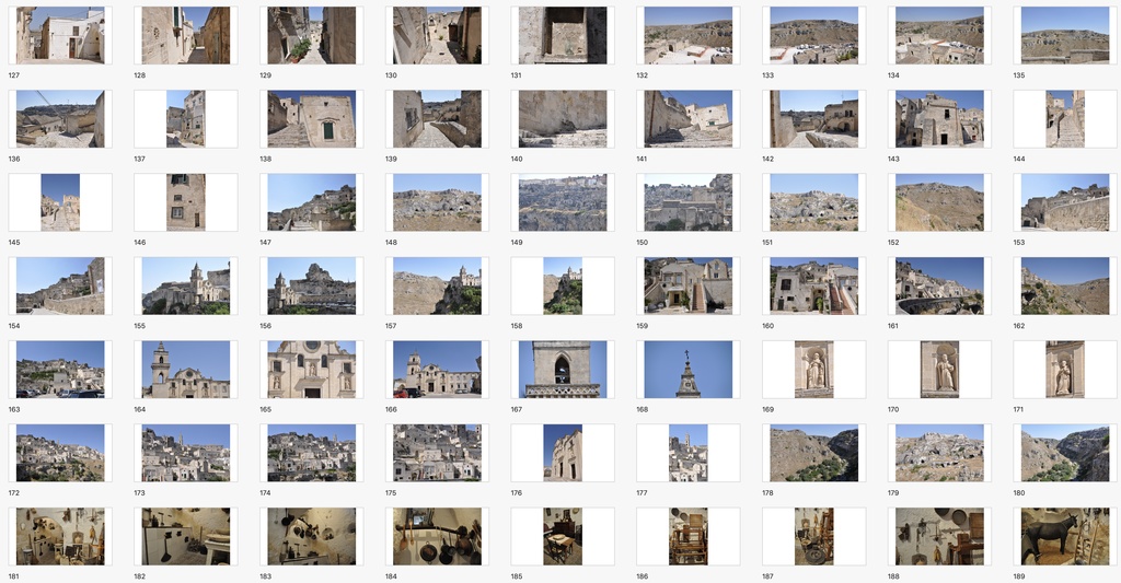 【背景資料画像】南イタリア・世界遺産マテーラ&アルベロベッロ+バーリの街並み