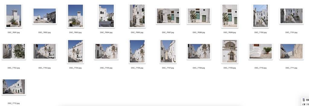 【背景資料画像】イタリア白い町!オストゥーニ&ポリニャーノアマーレ【BOOTH版のみ販売】