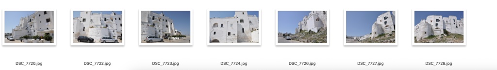 【背景資料画像】イタリア白い町!オストゥーニ&ポリニャーノアマーレ【BOOTH版のみ販売】