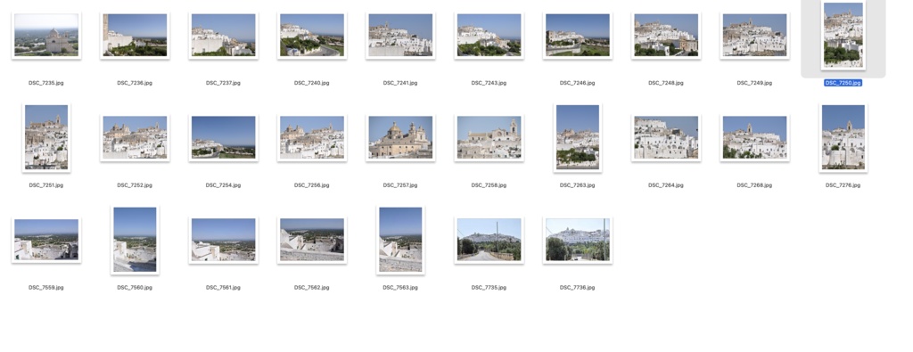 【背景資料画像】イタリア白い町!オストゥーニ&ポリニャーノアマーレ【BOOTH版のみ販売】