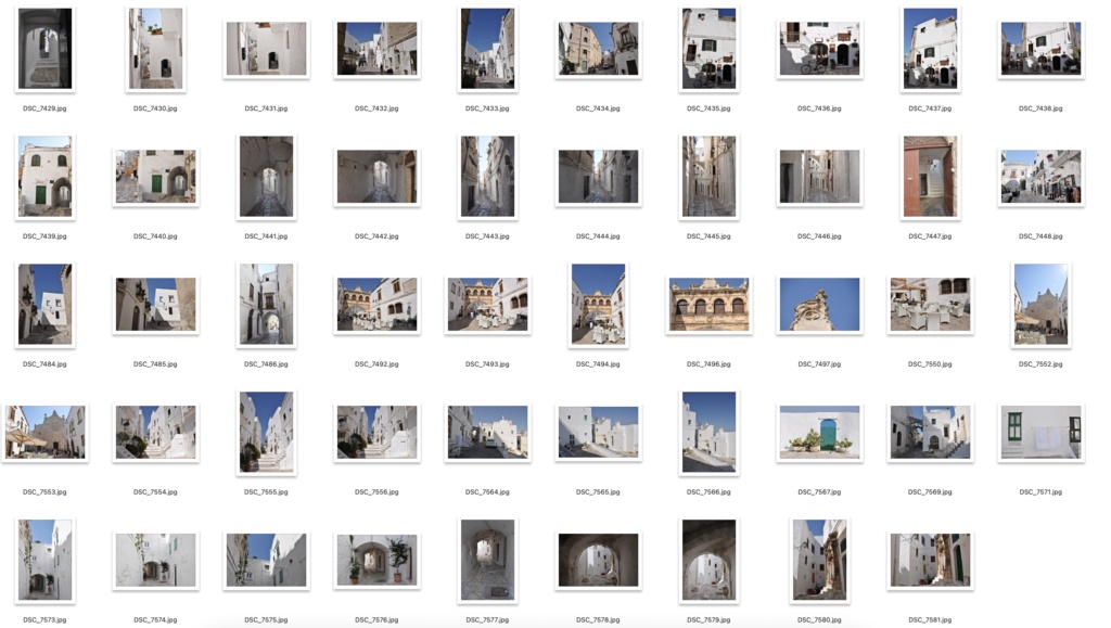 【背景資料画像】イタリア白い町!オストゥーニ&ポリニャーノアマーレ【BOOTH版のみ販売】