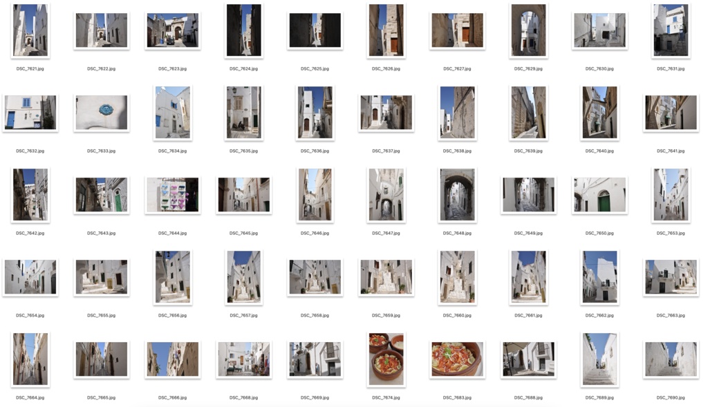 【背景資料画像】イタリア白い町!オストゥーニ&ポリニャーノアマーレ【BOOTH版のみ販売】