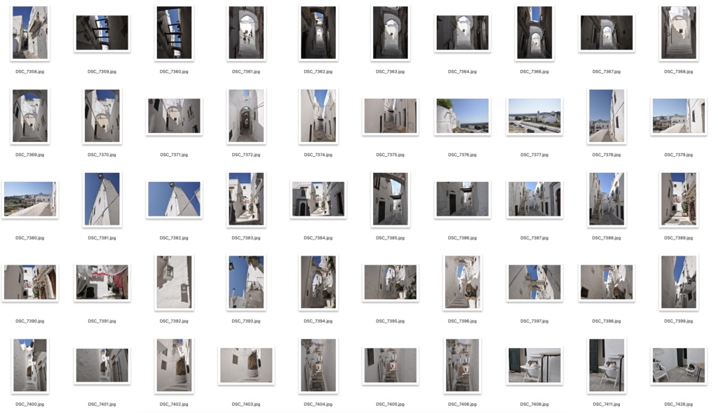 【背景資料画像】イタリア白い町!オストゥーニ&ポリニャーノアマーレ【BOOTH版のみ販売】