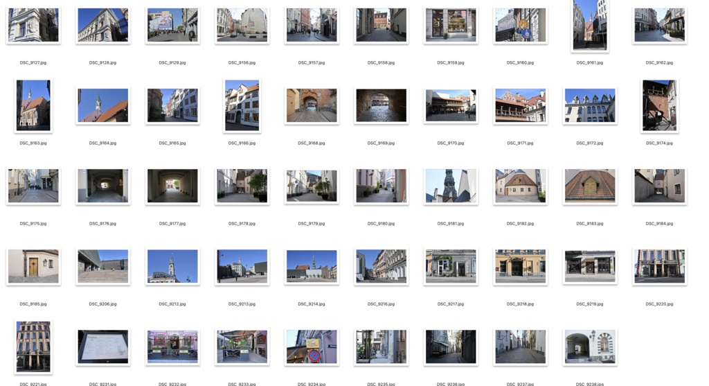 【背景資料画像】世界遺産リガの街並み・教会・市場・公園(バルト3国ラトビア)【BOOTH版のみ販売】
