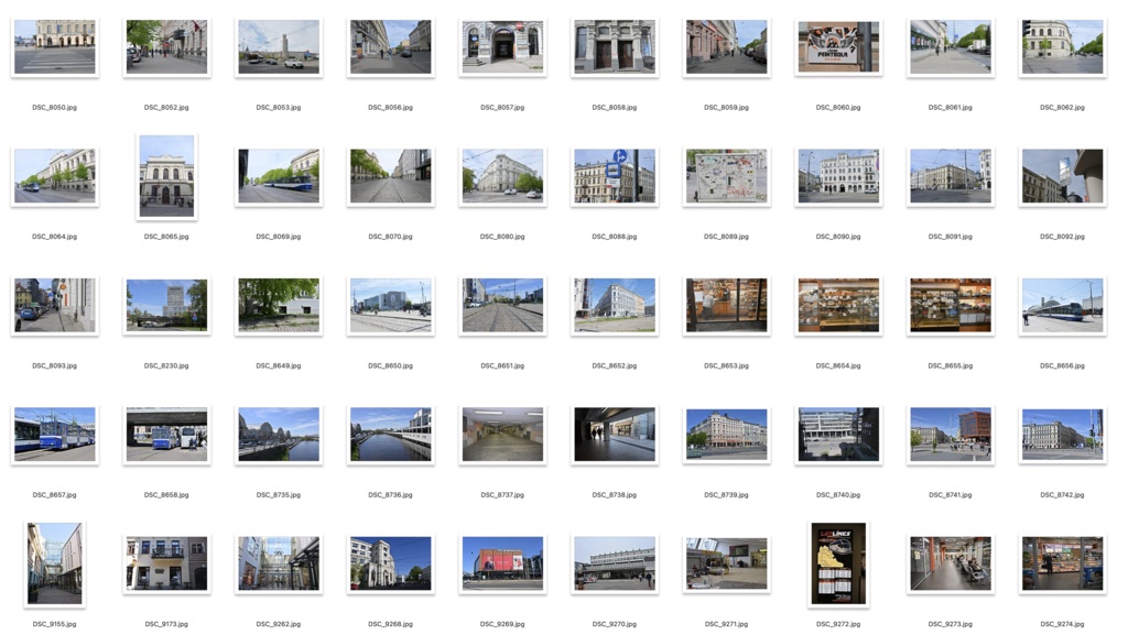 【背景資料画像】世界遺産リガの街並み・教会・市場・公園(バルト3国ラトビア)【BOOTH版のみ販売】