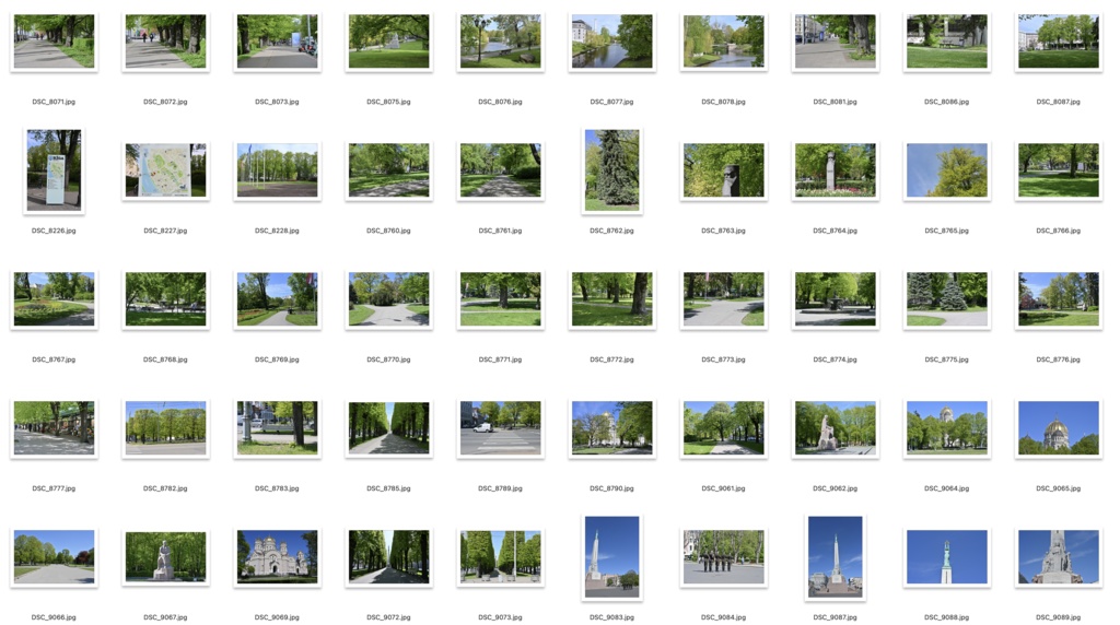 【背景資料画像】世界遺産リガの街並み・教会・市場・公園(バルト3国ラトビア)【BOOTH版のみ販売】