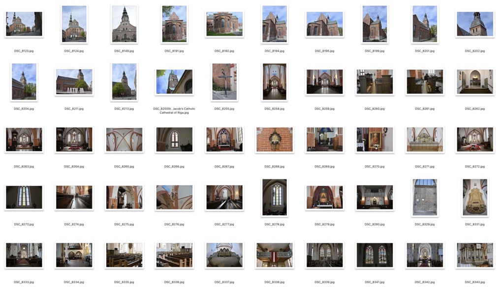 【背景資料画像】世界遺産リガの街並み・教会・市場・公園(バルト3国ラトビア)【BOOTH版のみ販売】