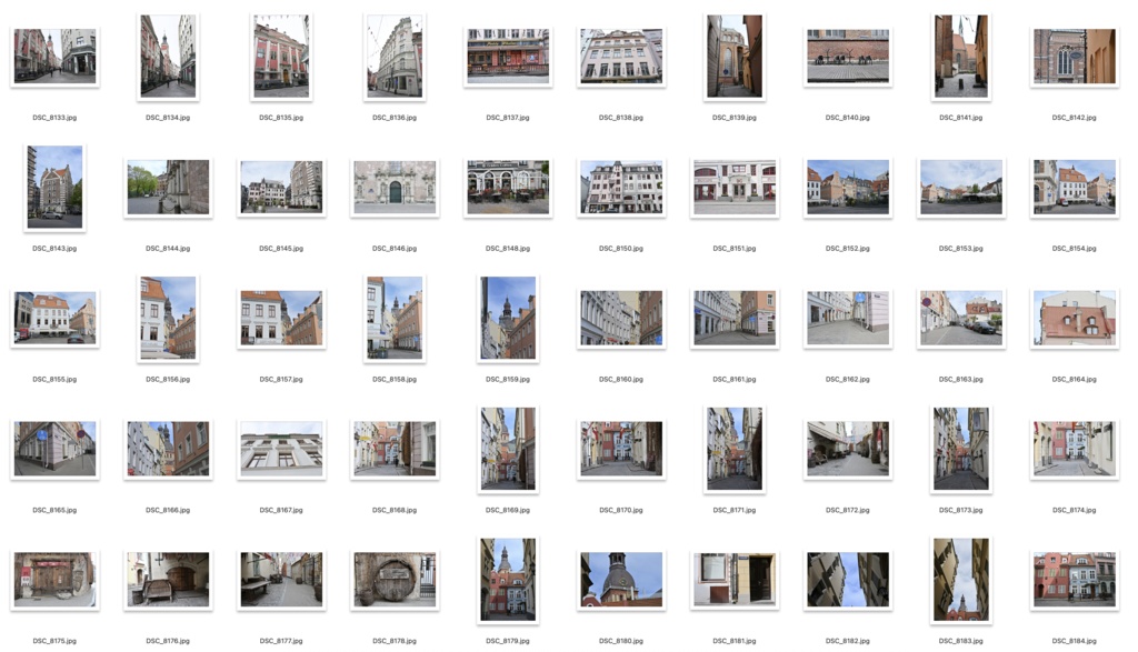 【背景資料画像】世界遺産リガの街並み・教会・市場・公園(バルト3国ラトビア)【BOOTH版のみ販売】