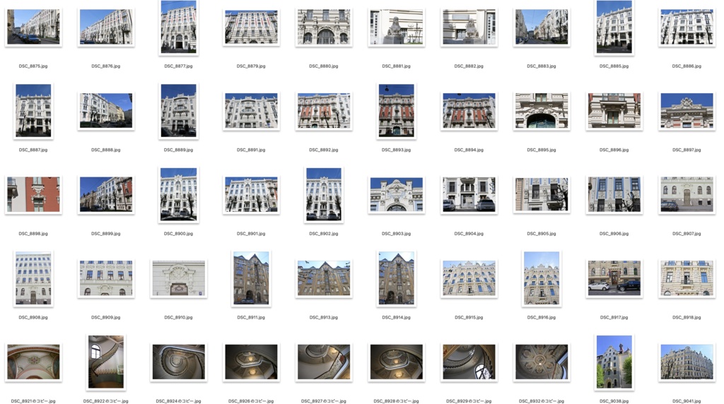 【背景資料画像】世界遺産リガの街並み・教会・市場・公園(バルト3国ラトビア)【BOOTH版のみ販売】