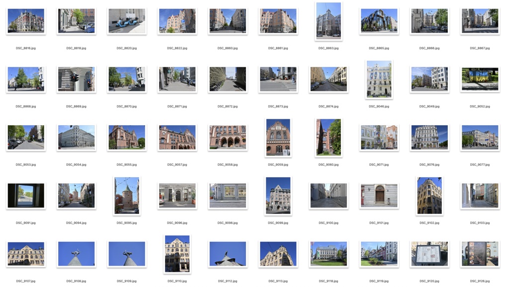 【背景資料画像】世界遺産リガの街並み・教会・市場・公園(バルト3国ラトビア)【BOOTH版のみ販売】