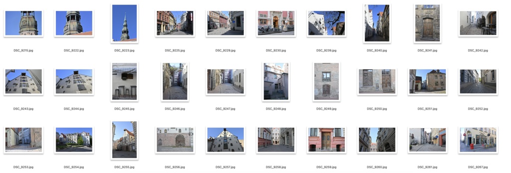 【背景資料画像】世界遺産リガの街並み・教会・市場・公園(バルト3国ラトビア)【BOOTH版のみ販売】