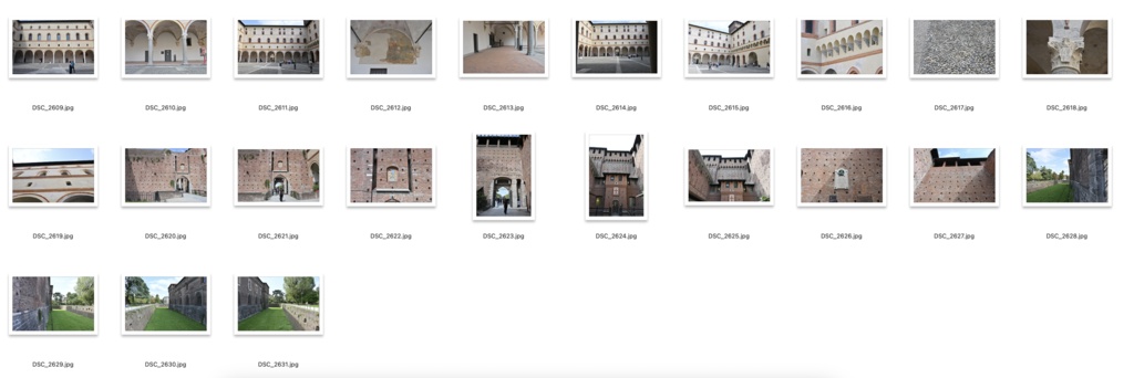 【背景資料画像】背景資料集イタリア8ミラノの街並み・大聖堂