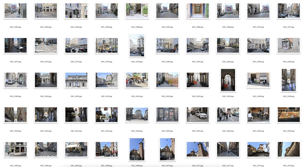 【背景資料画像】背景資料集イタリア8ミラノの街並み・大聖堂