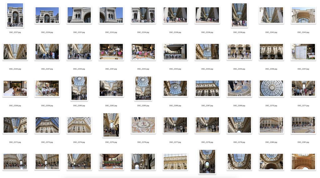 【背景資料画像】背景資料集イタリア8ミラノの街並み・大聖堂