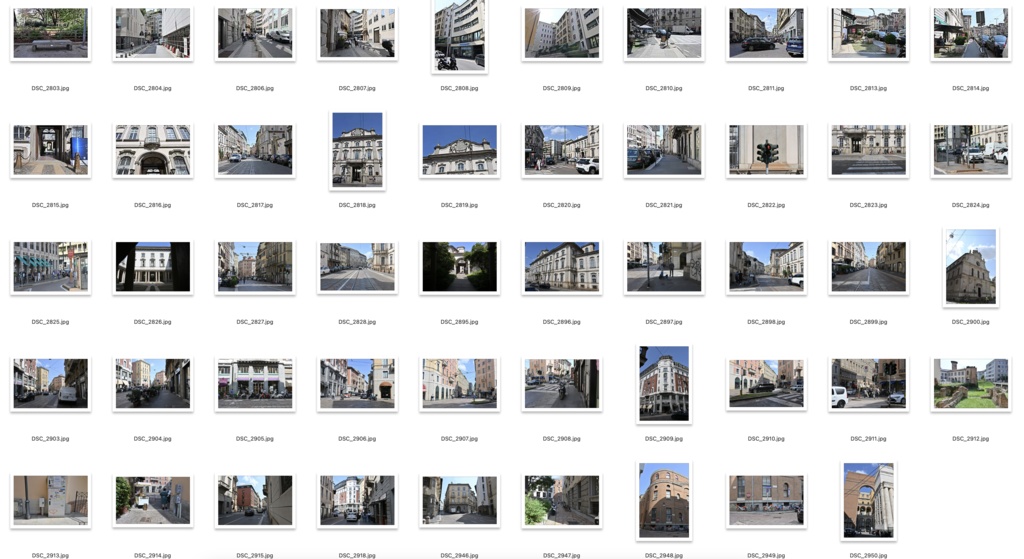 【背景資料画像】背景資料集イタリア8ミラノの街並み・大聖堂