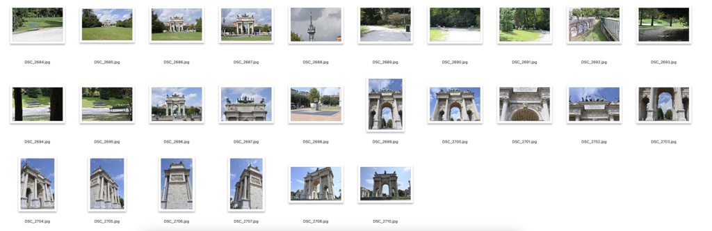 【背景資料画像】背景資料集イタリア8ミラノの街並み・大聖堂