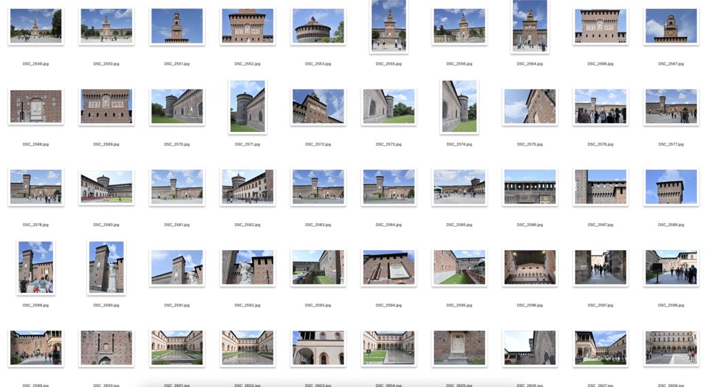 【背景資料画像】背景資料集イタリア8ミラノの街並み・大聖堂