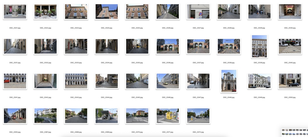 【背景資料画像】背景資料集イタリア8ミラノの街並み・大聖堂