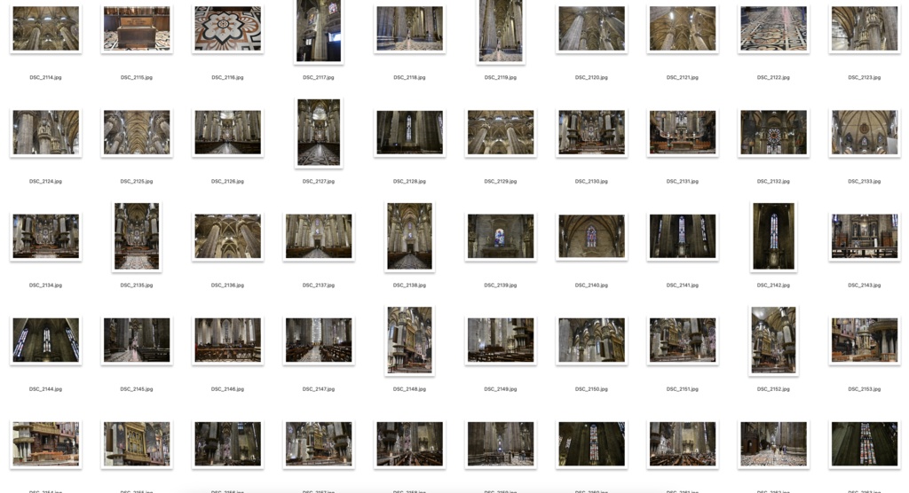 【背景資料画像】背景資料集イタリア8ミラノの街並み・大聖堂