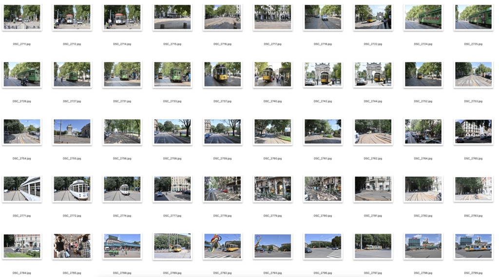 【背景資料画像】背景資料集イタリア8ミラノの街並み・大聖堂