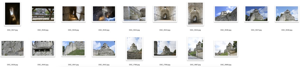 【背景資料画像】城壁に囲まれた中世の街並みフランス・プロヴァン(街並み・城壁・塔・教会)