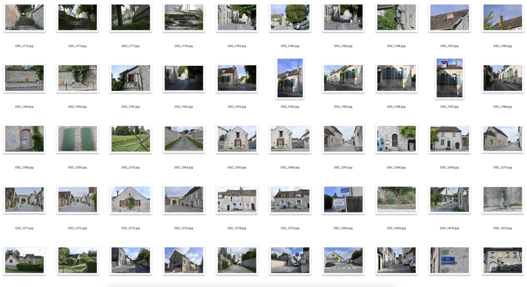 【背景資料画像】城壁に囲まれた中世の街並みフランス・プロヴァン(街並み・城壁・塔・教会)