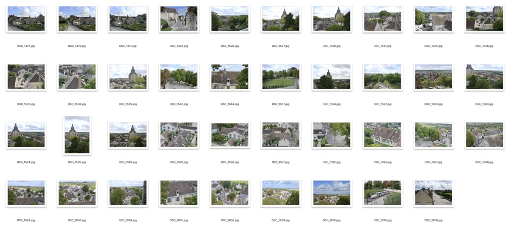 【背景資料画像】城壁に囲まれた中世の街並みフランス・プロヴァン(街並み・城壁・塔・教会)