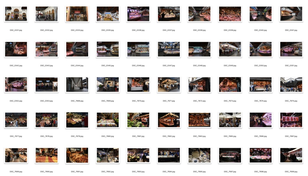 背景資料集スペイン4バルセロナの街並み