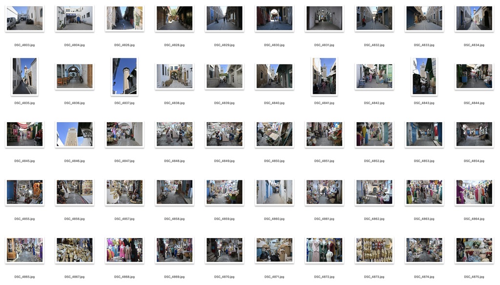 【背景資料画像】チュニジアの街並み