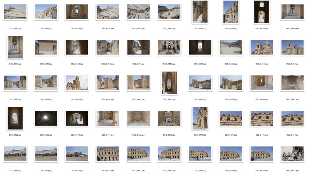 【背景資料画像】古代ローマ遺跡:チュニジア編