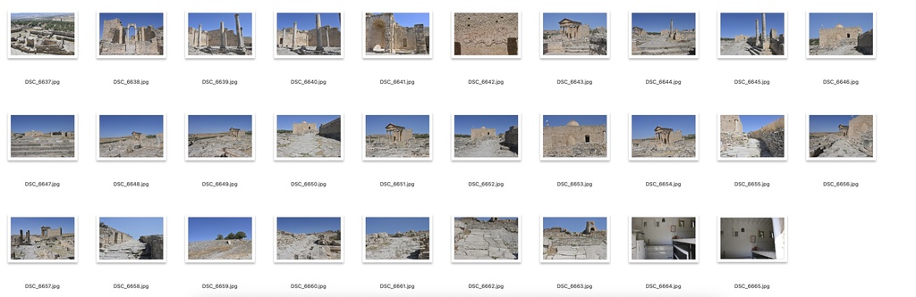 【背景資料画像】古代ローマ遺跡:チュニジア編