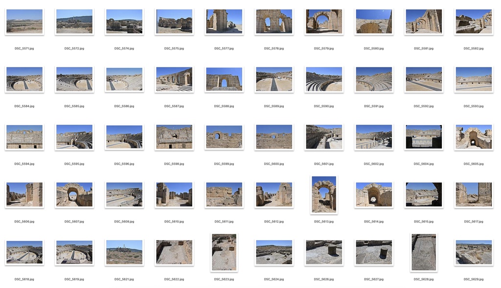 【背景資料画像】古代ローマ遺跡:チュニジア編