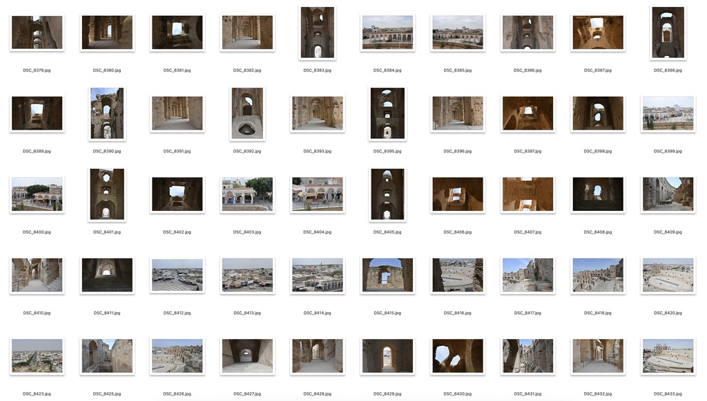 【背景資料画像】古代ローマ遺跡:チュニジア編