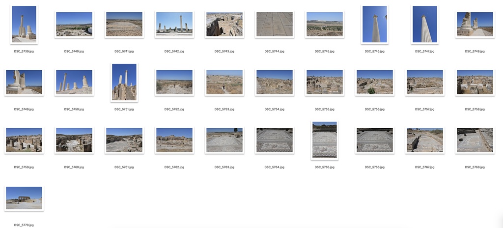 【背景資料画像】古代ローマ遺跡:チュニジア編